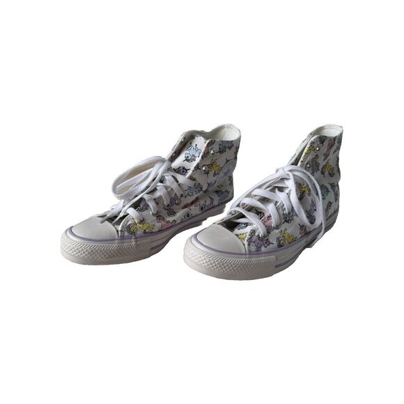 Converse Chuck Taylor All Star Kid Size 4.5 Shoes Unicorns High Top Sneakers - Picture 3 of 9